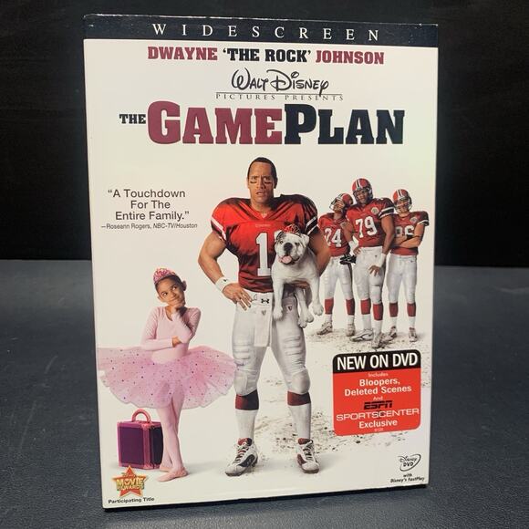 The Game Plan (DVD, 2007) Walt Disney - Widescreen Slip Cover NEW SEALED. F - Picture 1 of 3